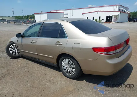 2003 Honda Accord 2.4 Lx z USA, uszkodzony, nr VIN 1HGCM56353A131344